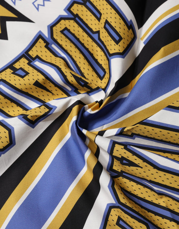 Dolce & Gabbana 100% cotton scarf in multicolor