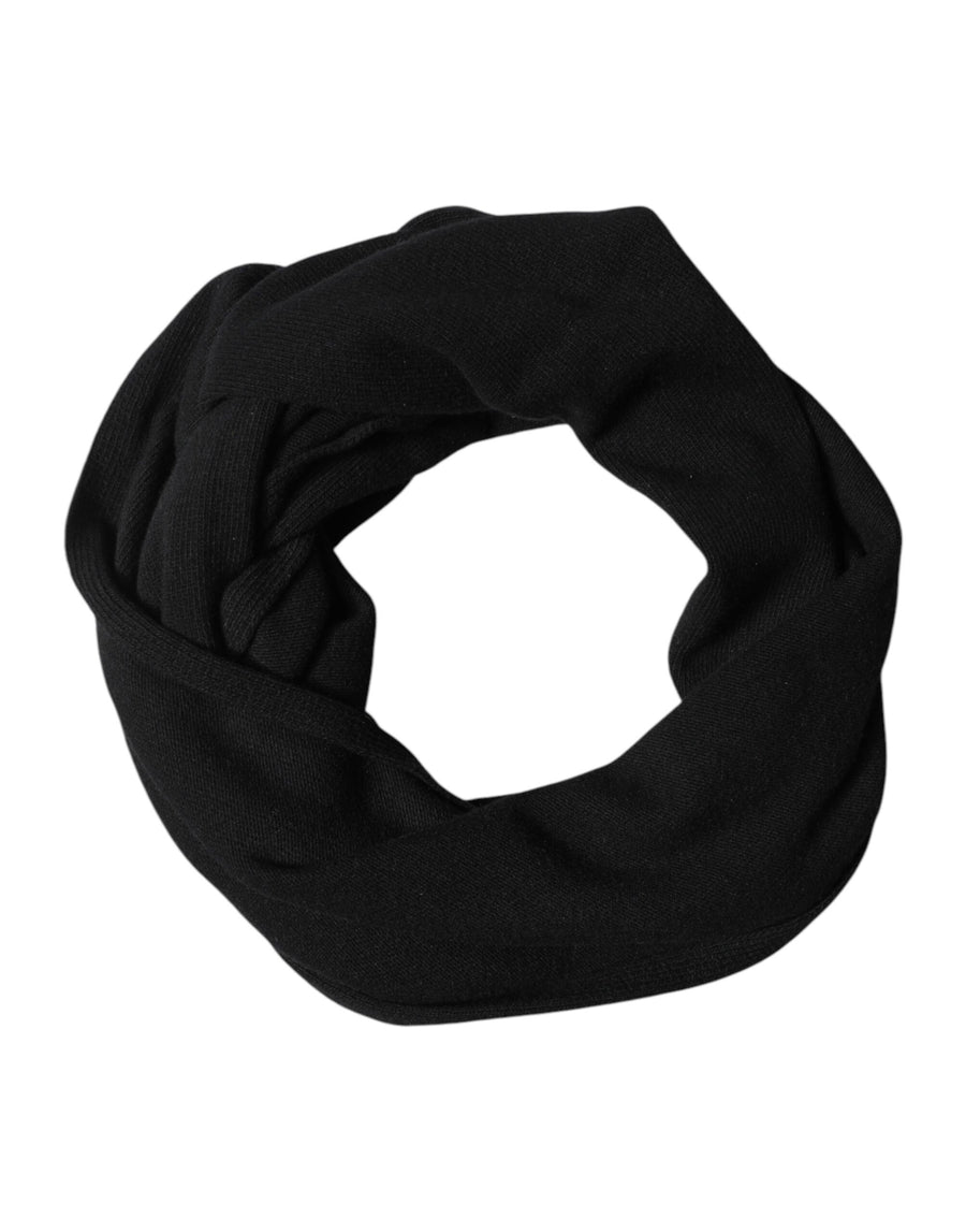 Dolce & Gabbana 100% Wool scarf in black