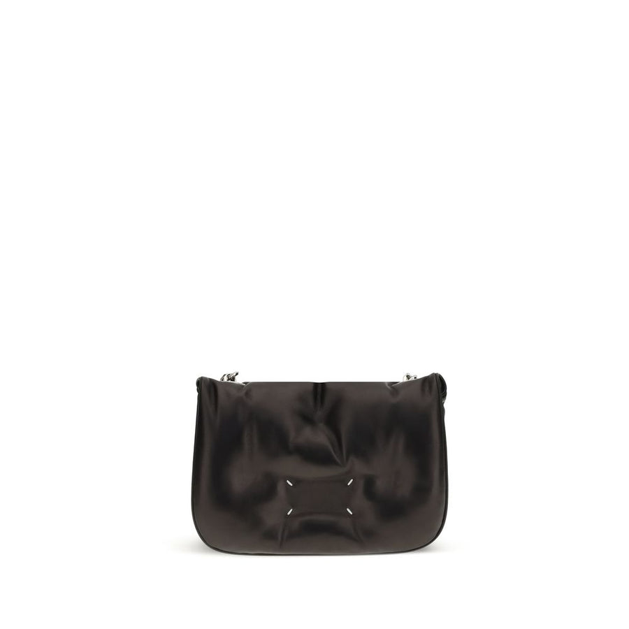 Maison Margiela 100% Lamb Ovis Aries shoulder bag in black