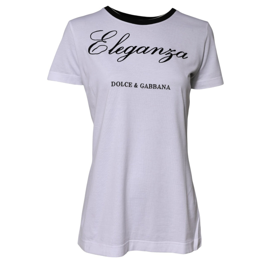 Dolce & Gabbana 100% Cotton t-shirt in white