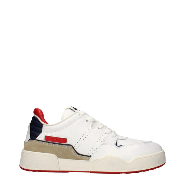 Isabel Marant Leather sneaker in white