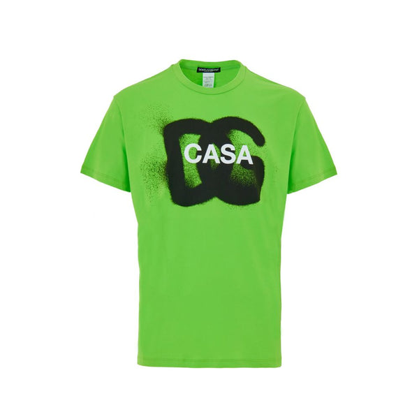Dolce & Gabbana 100% Cotton t-shirt in green