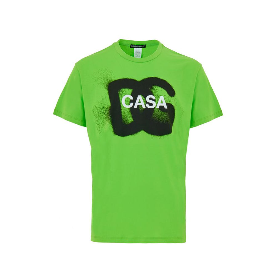Dolce & Gabbana 100% Cotton t-shirt in green