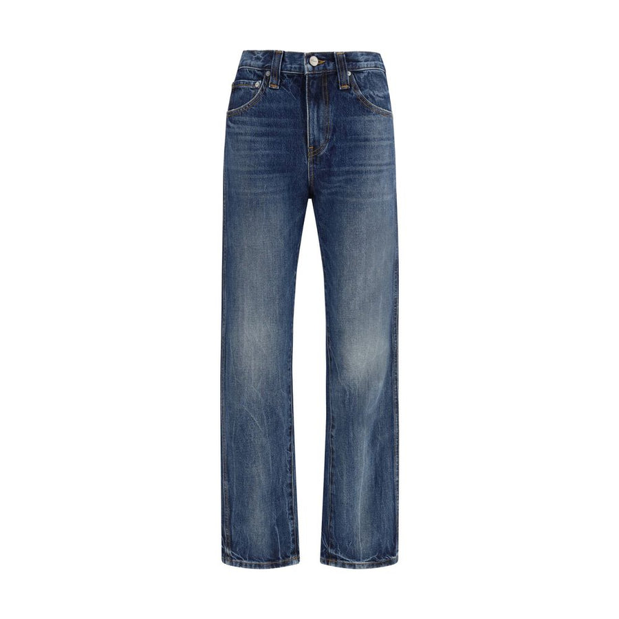 Khaite 100% Cotton jeans in blue