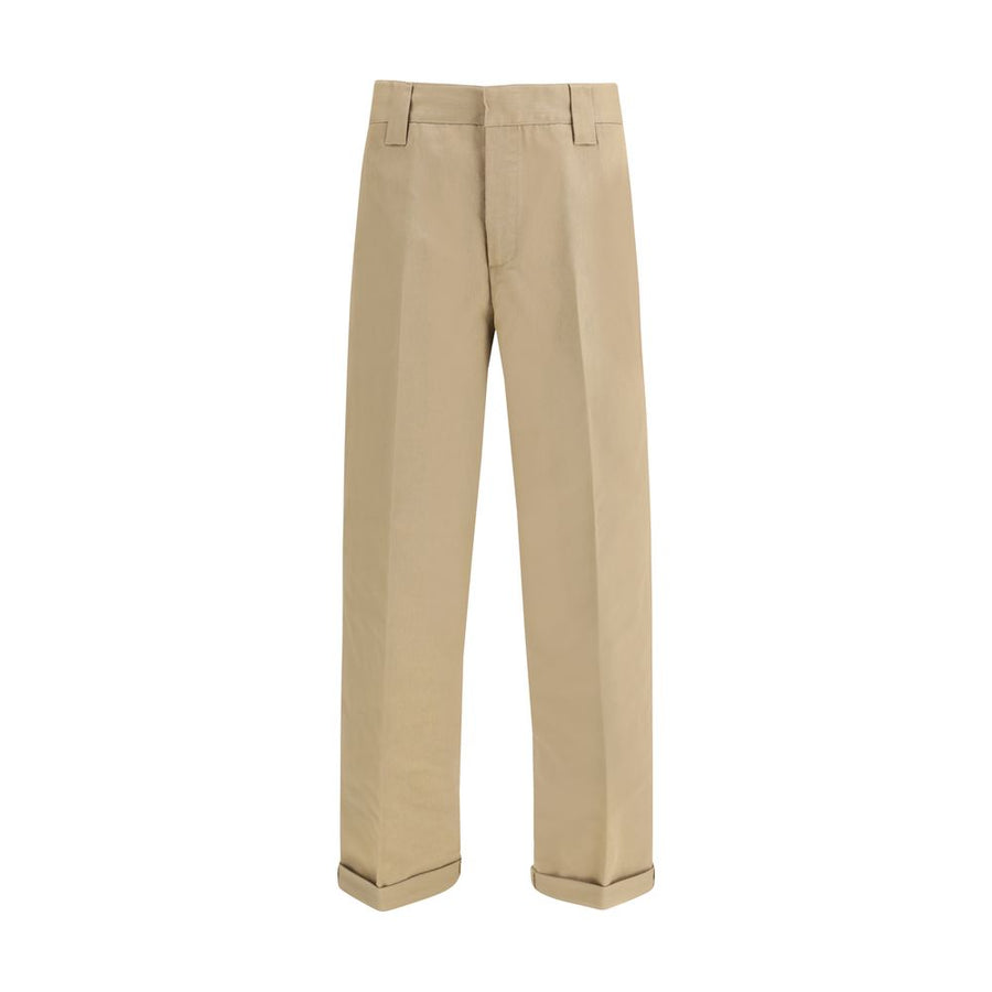Golden Goose 80% Cotton chino pants in beige