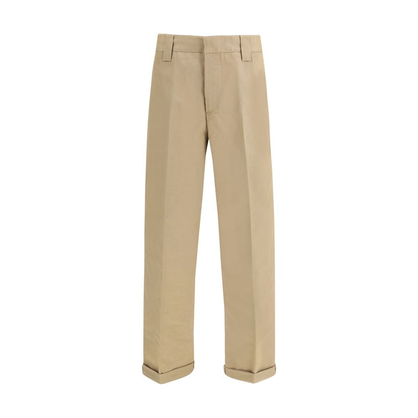 Golden Goose 80% Cotton chino pants in beige