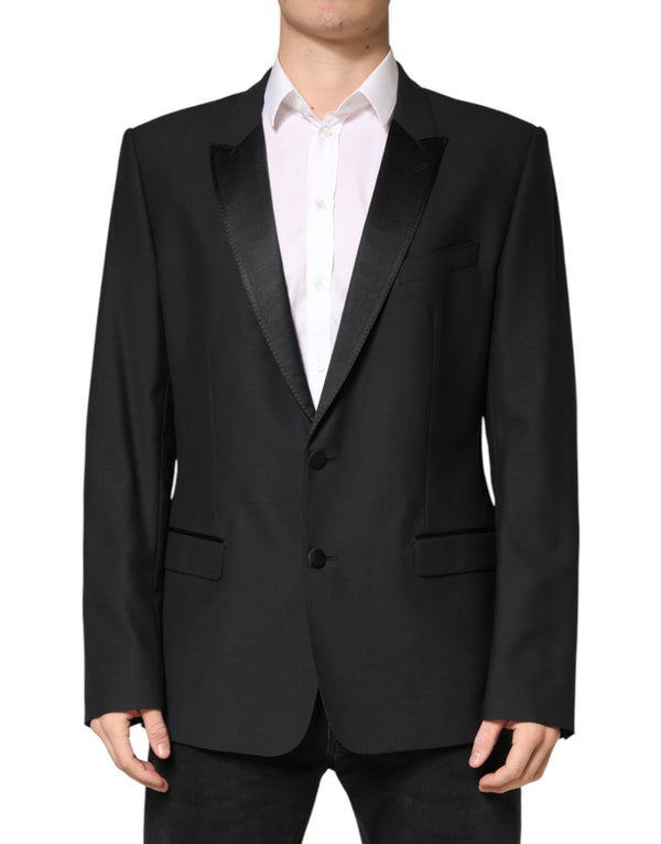 Dolce & Gabbana 90% Virgin Wool blazer in black