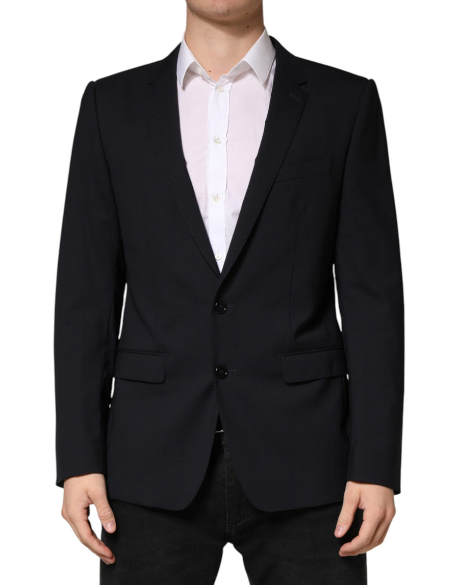 Dolce & Gabbana 98% Virgin Wool blazer in black