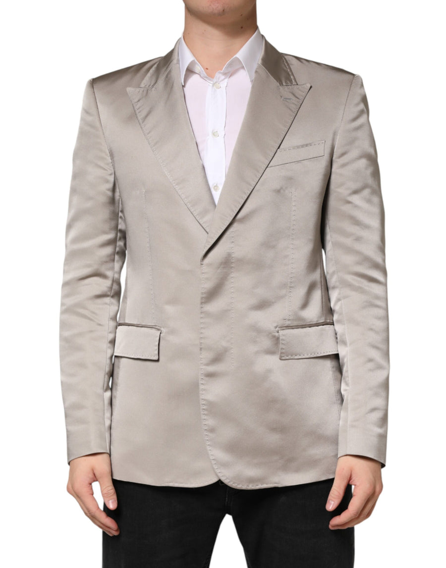 Dolce & Gabbana 100% Silk blazer in beige