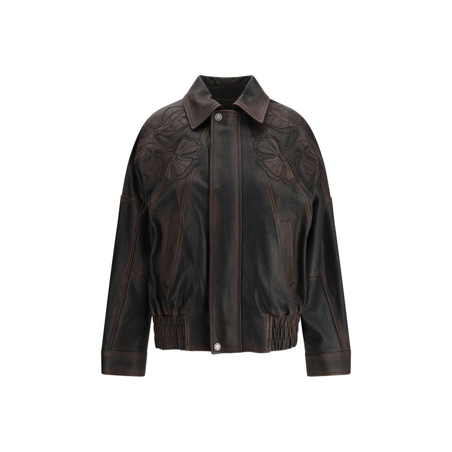 Golden Goose OUTER 100% Goatskin/hircus Goatskin jacket in brown