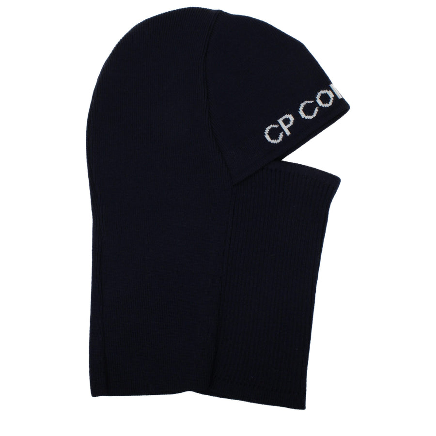 C.P. Company CP15434384310537BT Virgin wool beanie in navy
