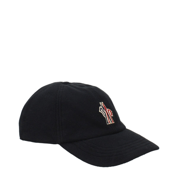 Moncler MO15434342236425BT Polyester baseball cap in black