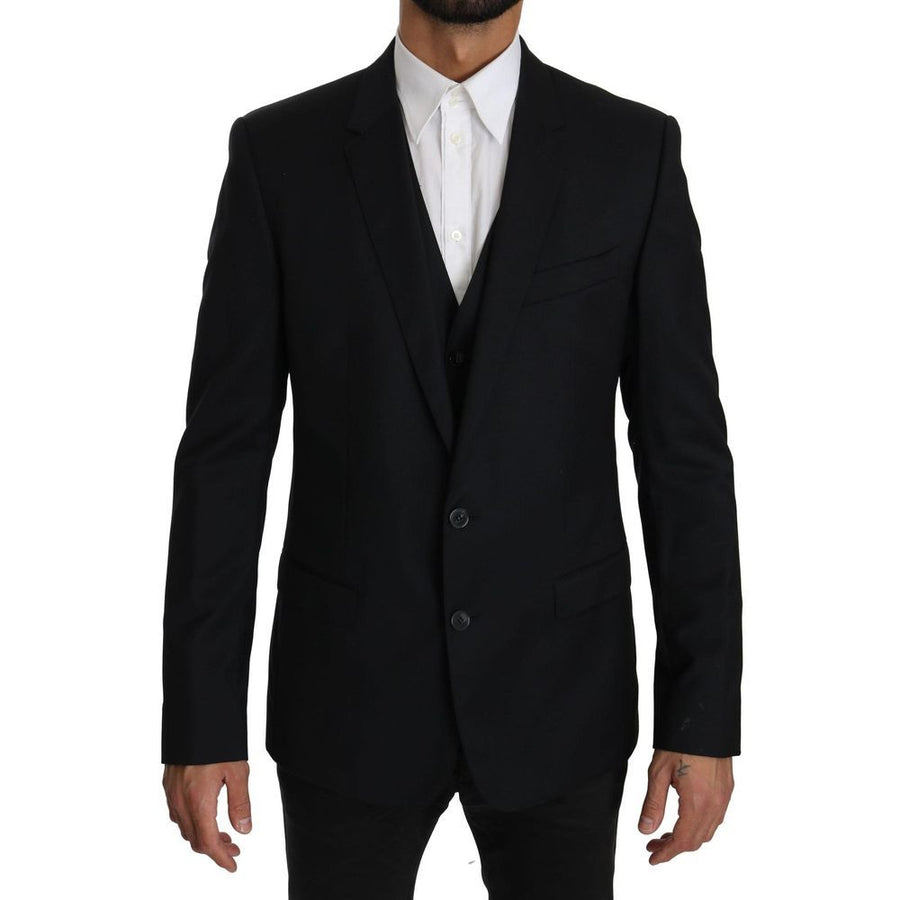 Dolce & Gabbana Viscose suit in black