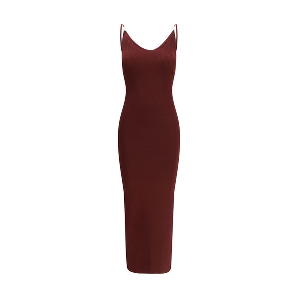 Versace 83% Viscose dress in red