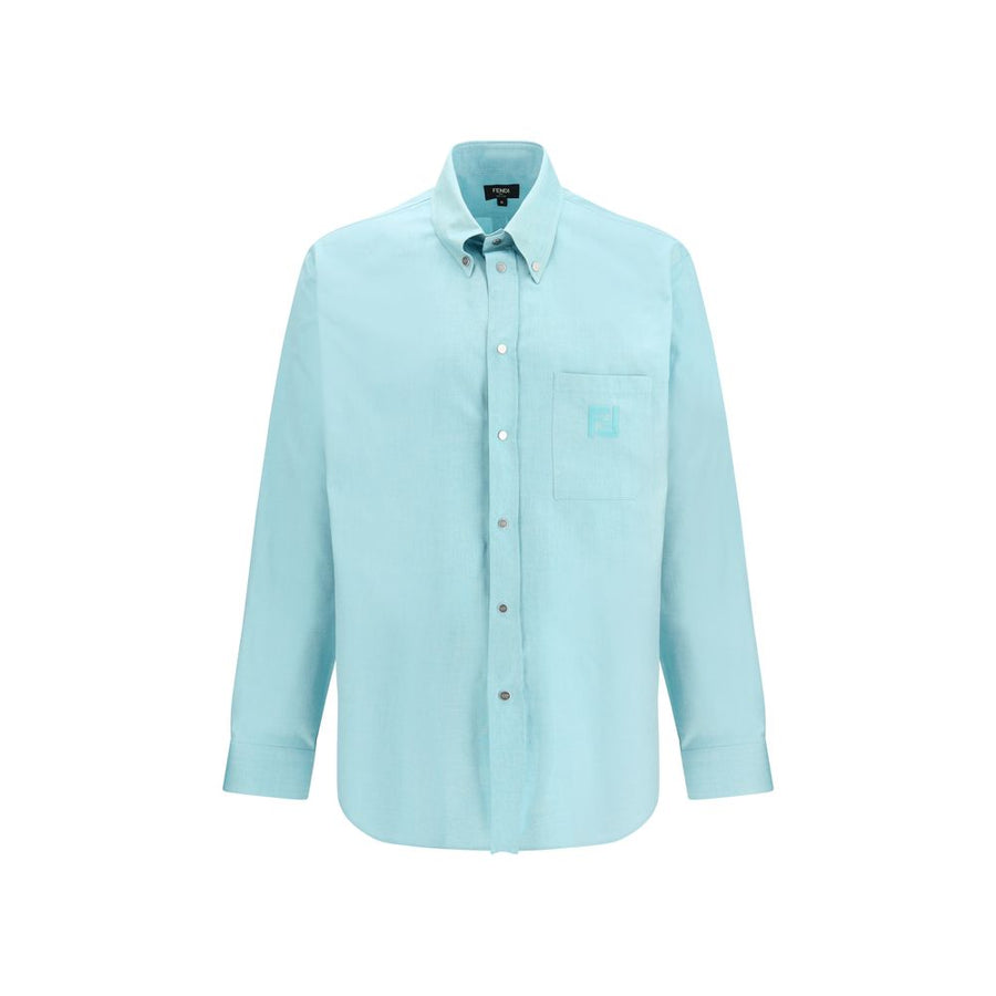 Fendi 100% Cotton shirt in blue