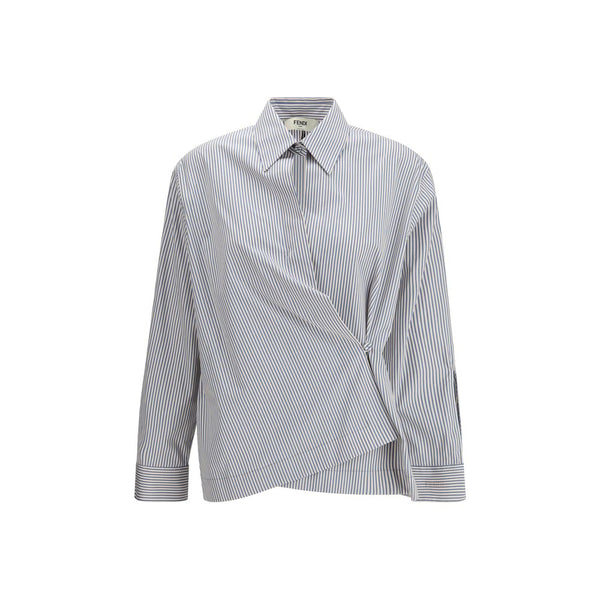 Fendi 100% Cotton shirt in white
