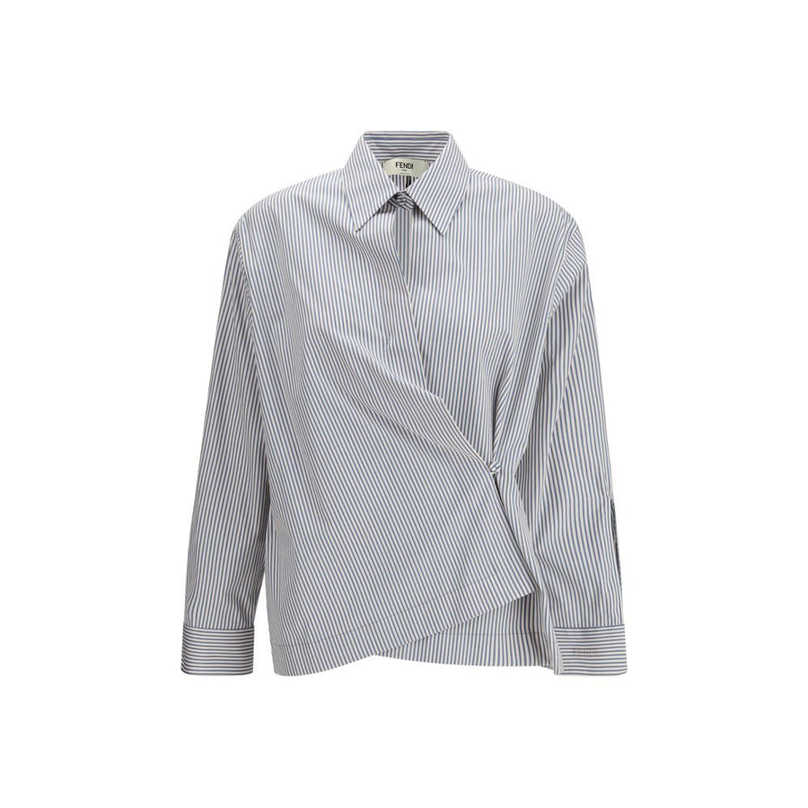 Fendi 100% Cotton shirt in white