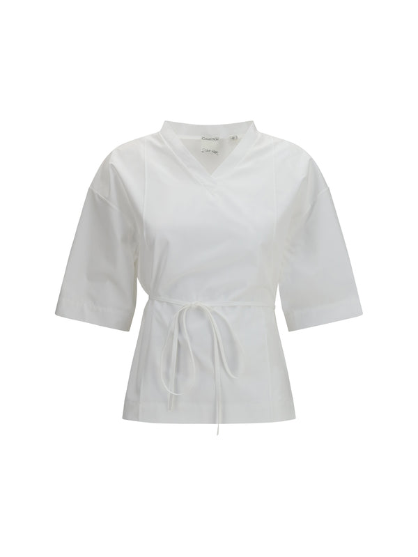 Calvin Klein 100% cotton shirt in white