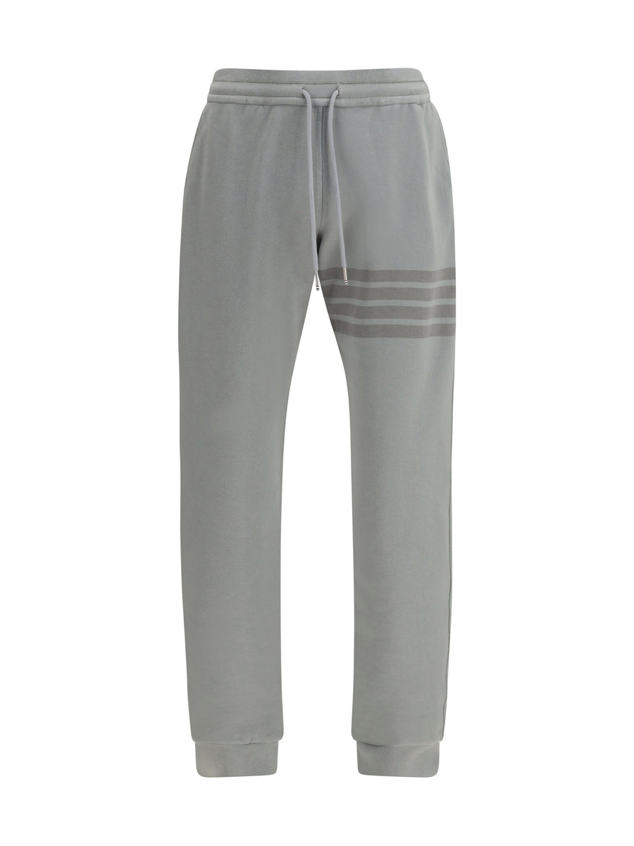 Thom Browne 100% Cotton joggers in gray