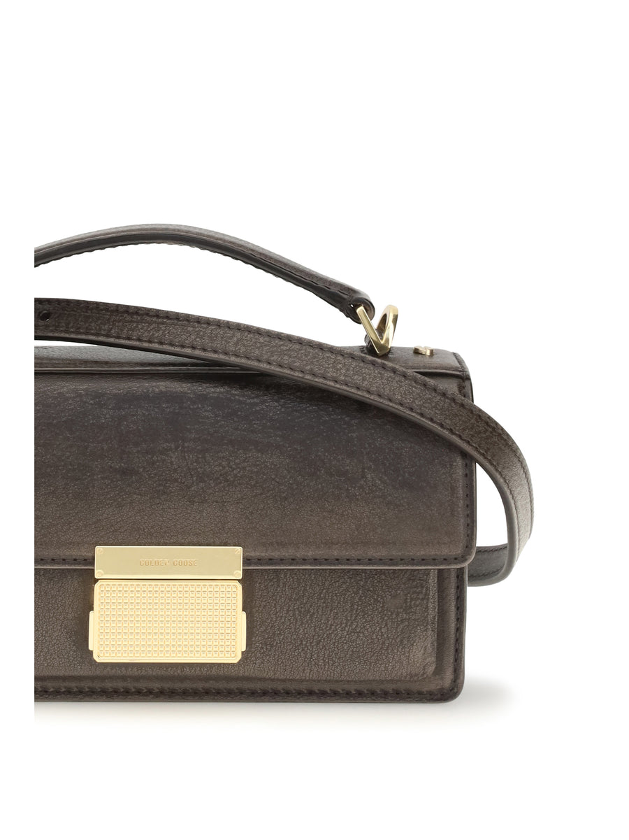 Handbag Venezia Dark Brown Calf Leather (bos Taurus) Handbags