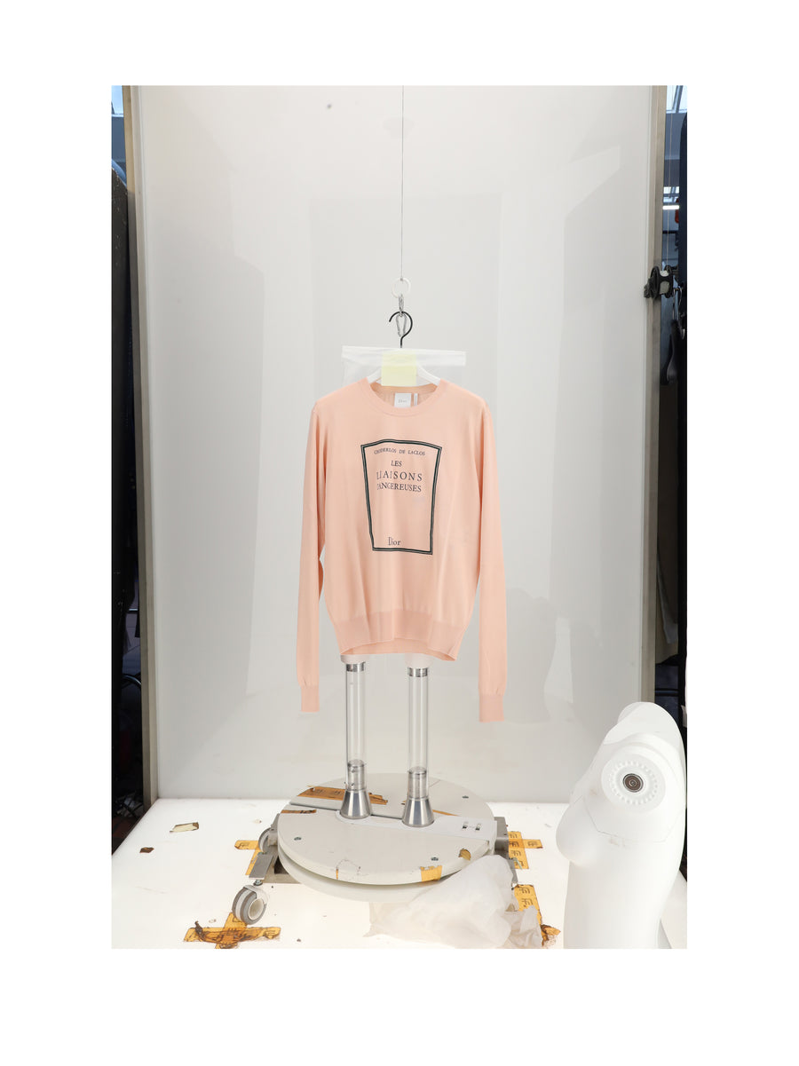 Pullover Coverbook Pink Silk