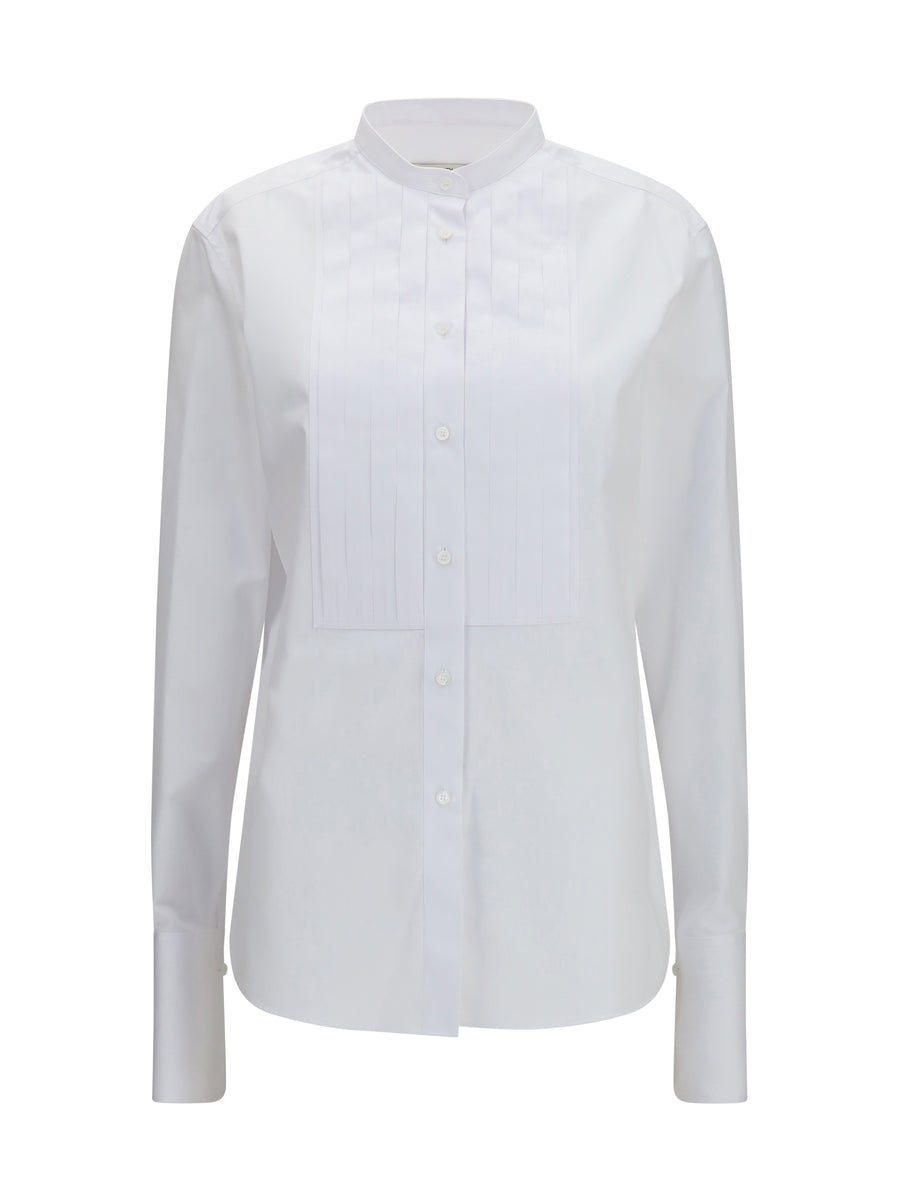 Cotton Poplin Shirt Bianco