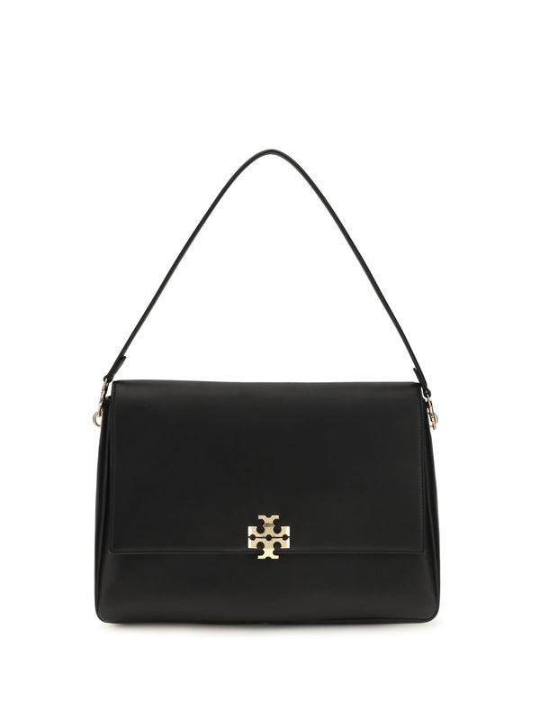 Tory Burch 100% Calf Leather Bos Taurus shoulder bag in black