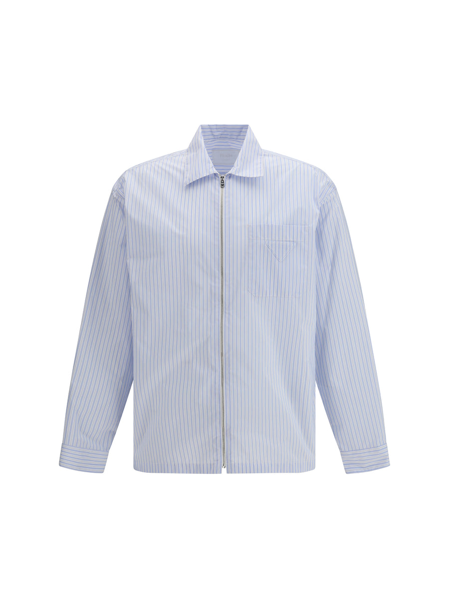 Prada 100% Polyamide shirt in blue