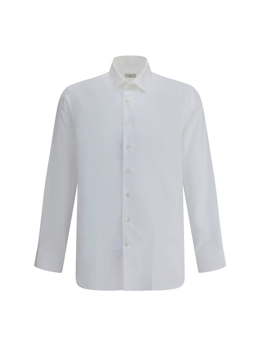 Etro 100% Cotton shirt in white
