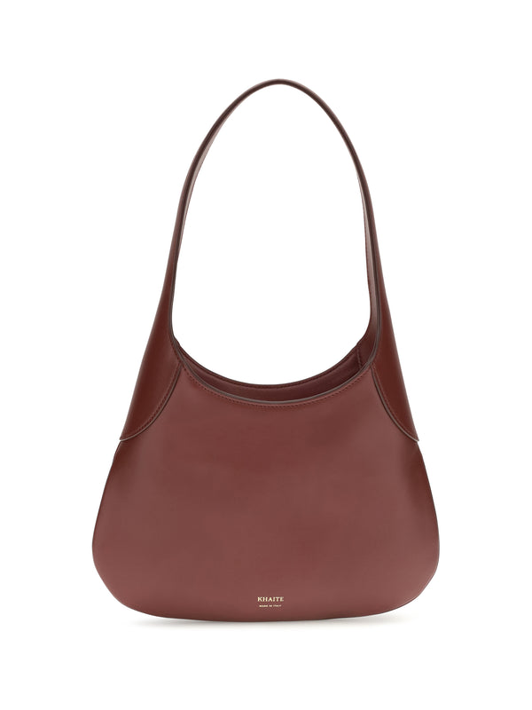 Khaite 100% Calf Leather Bos Taurus shoulder bag in red