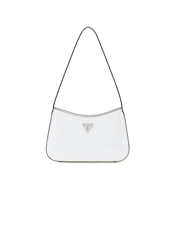 Guess 100% Polyurethane shoulder bag in white