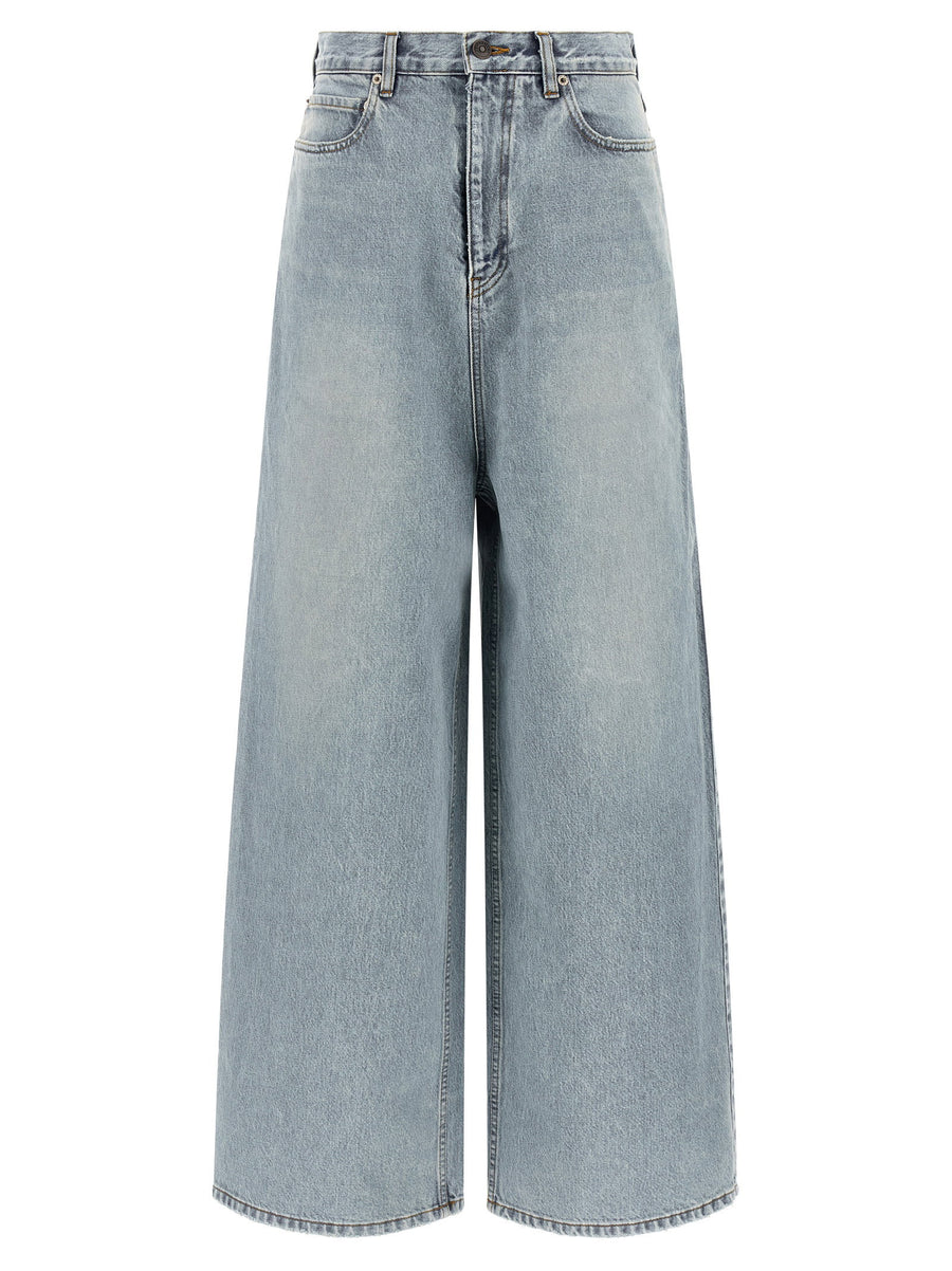Balenciaga Baggy Jeans — Light Blue