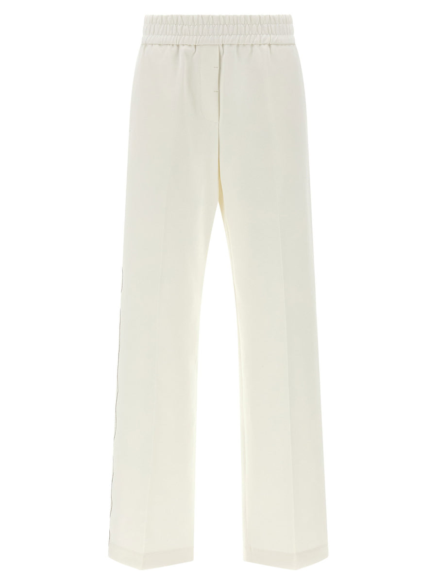 Peserico Punto Luce Trousers — Cream