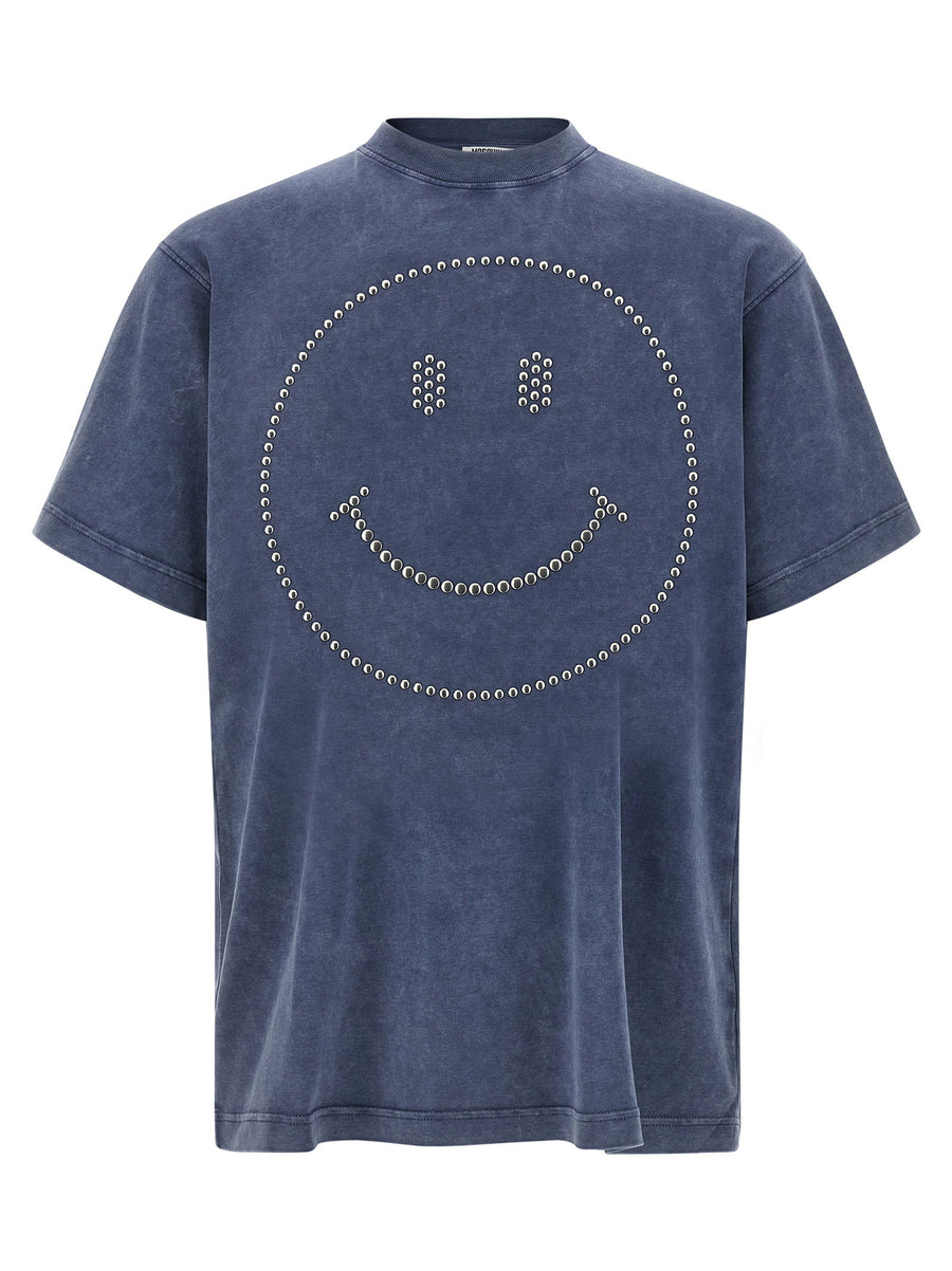 Moschino Smiley T-Shirt — Blue
