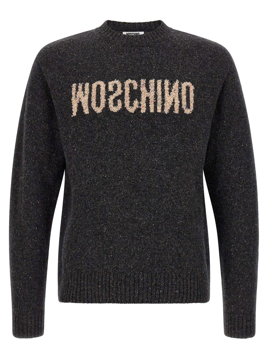 Moschino Mirrored Logo Sweater