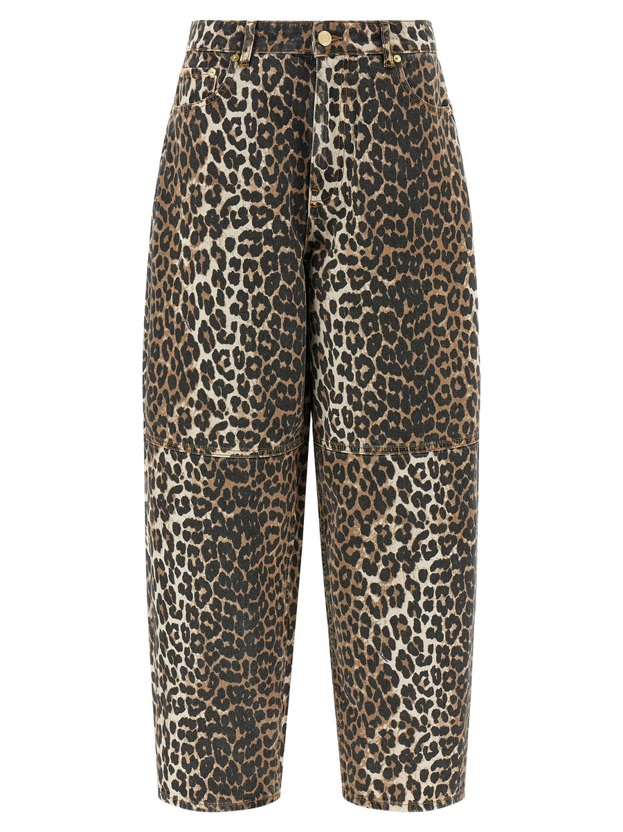 Ganni Stary Jeans — Beige