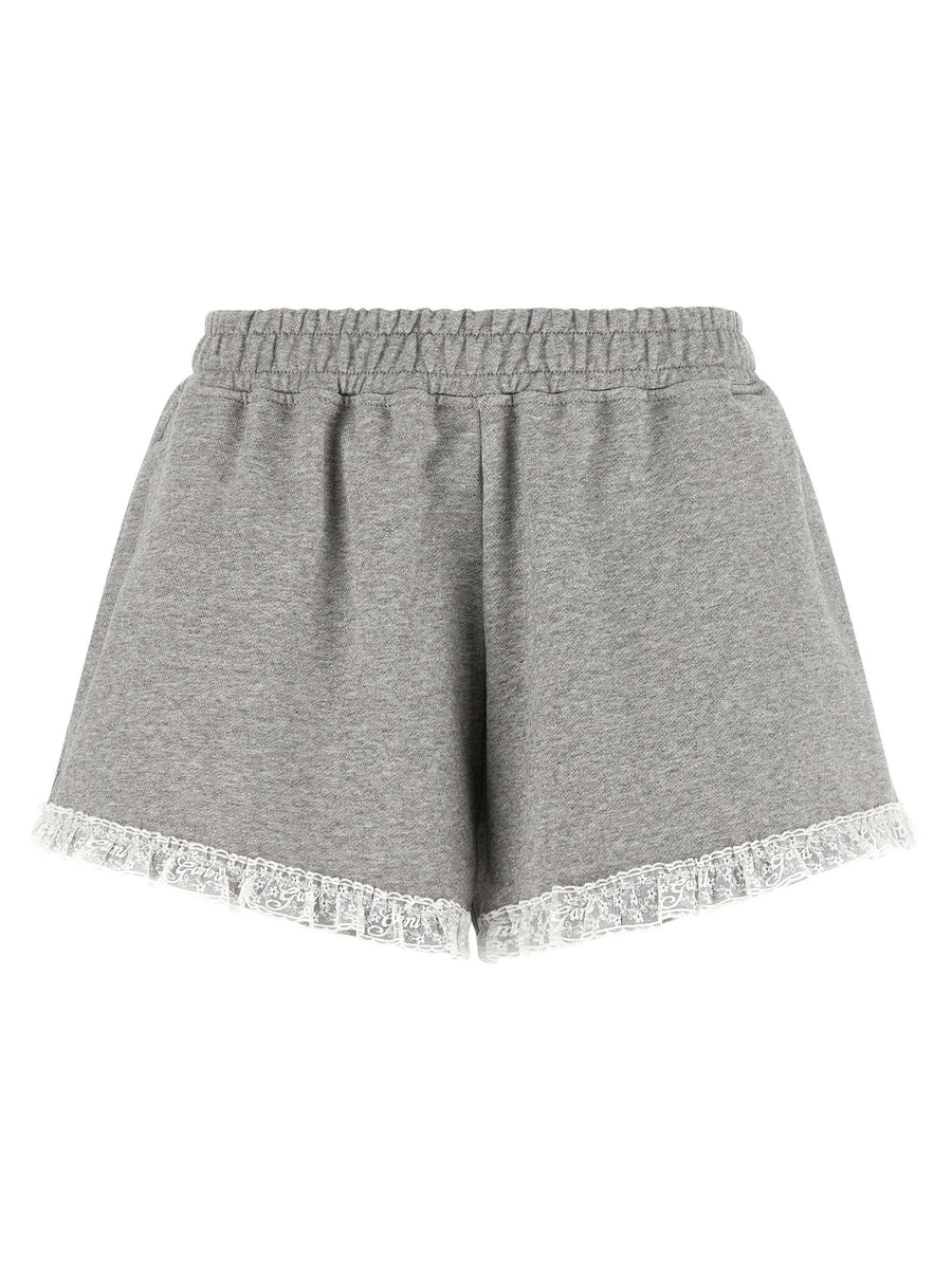 Ganni Isoli Shorts — Gray
