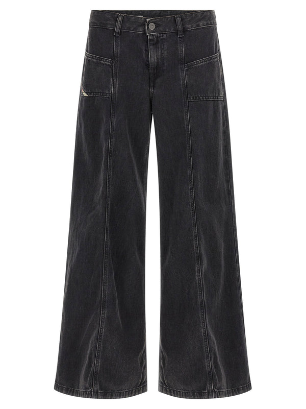 Diesel D-Akii Jeans — Black