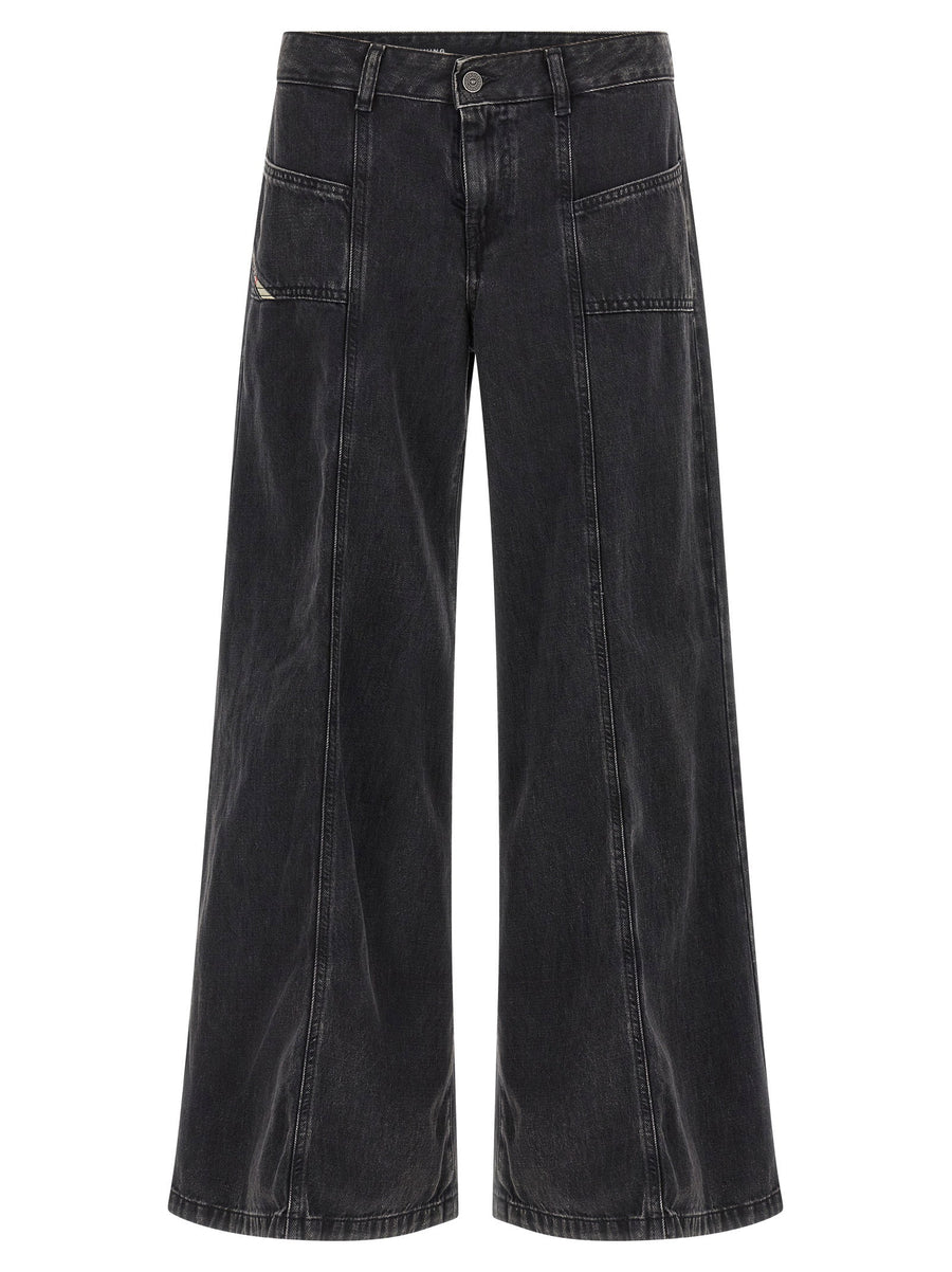 Diesel D-Akii Jeans — Black
