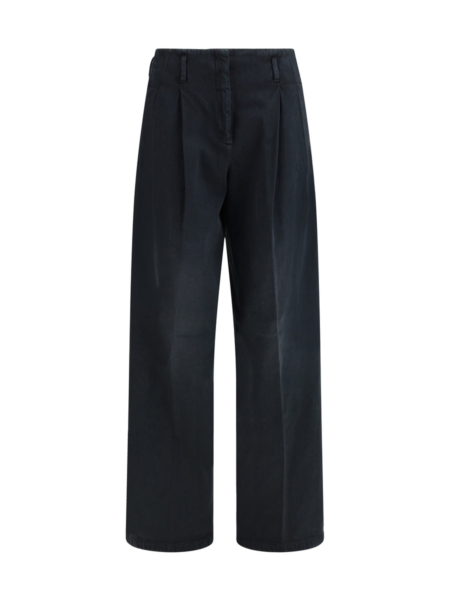 Golden Goose 100% Cotton jeans in black