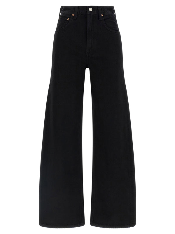 Agolde Low Curve Jeans — Black