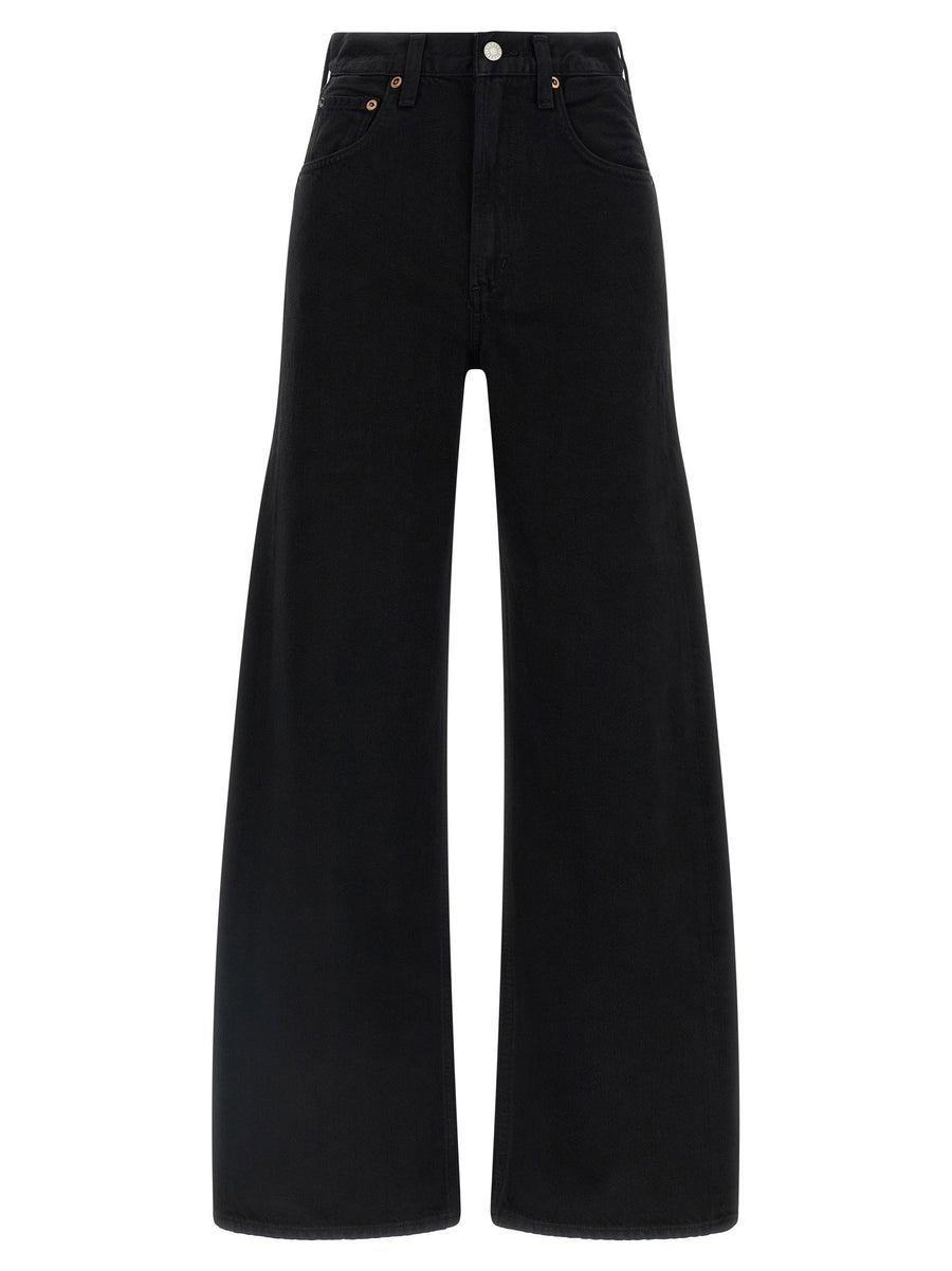 Agolde Low Curve Jeans — Black