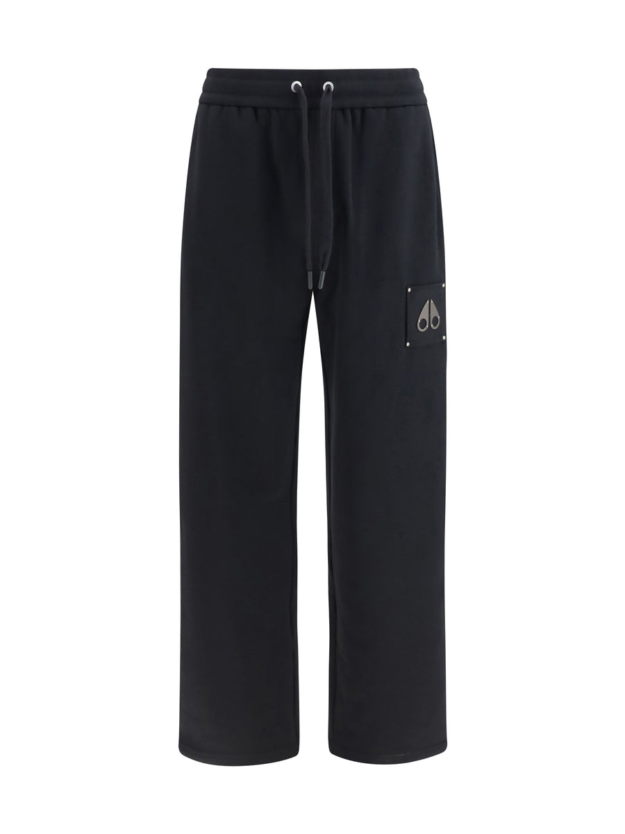 Moose Knuckles 100% Cotton trousers in black