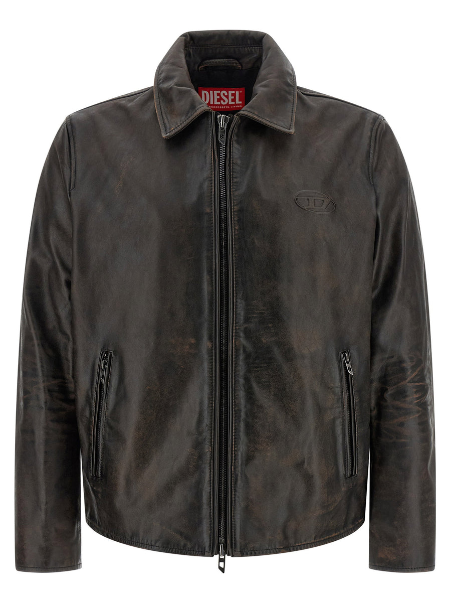 Diesel L-Amar-Wrd Jacket — Black