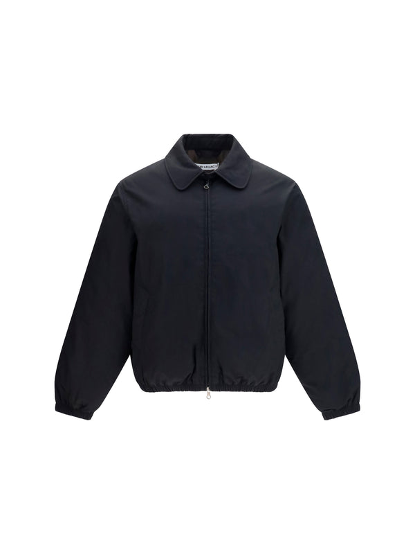 Our Legacy Outer: 70% cotton down jacket in black