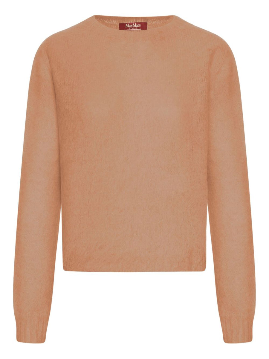Aceto Sweater Camel Color Polyamide