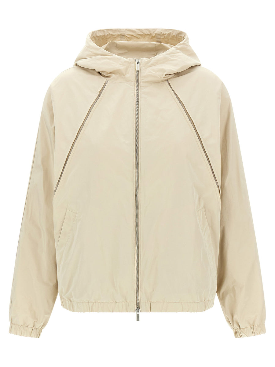 Peserico Punto Luce Windbreaker — Cream