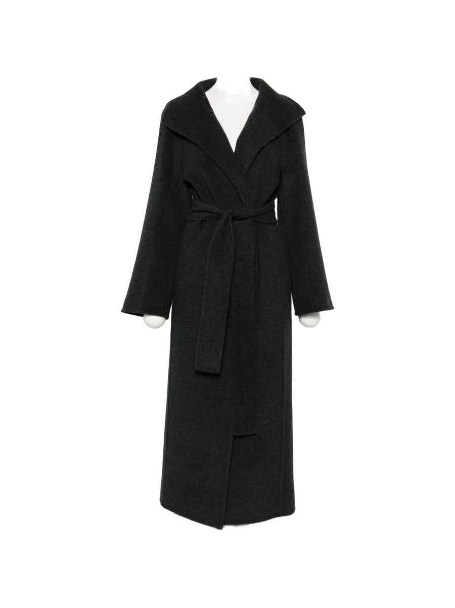 Wool Coat Ny Charcoal Grey