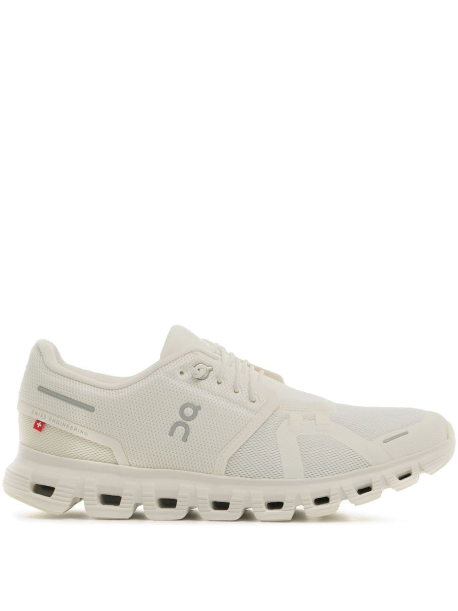Sneakers Cloud 6 White Recycled Polyester Trainers
