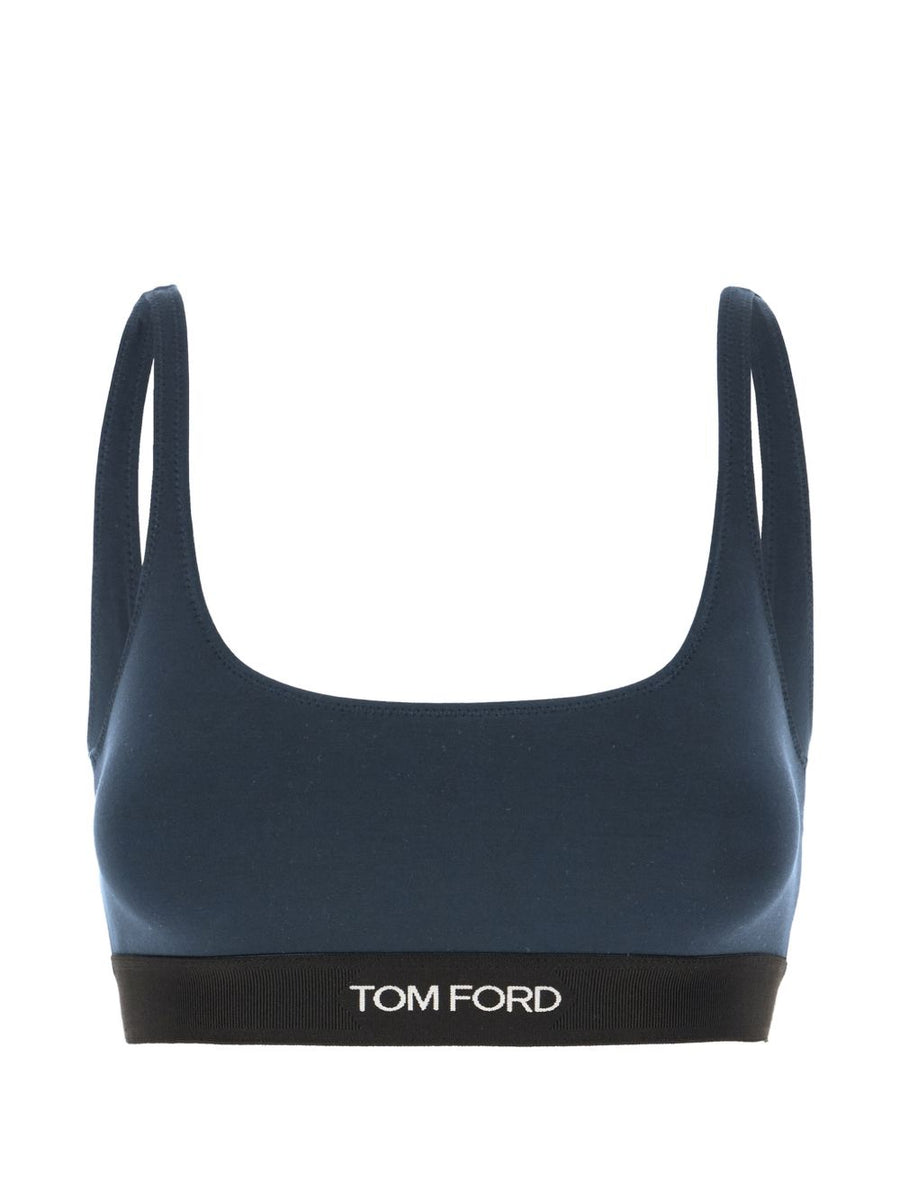 Top Blue Modal Tops